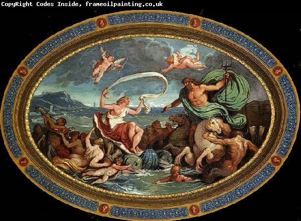 Felice Giani The Marriage of Poseidon and Amphitrite